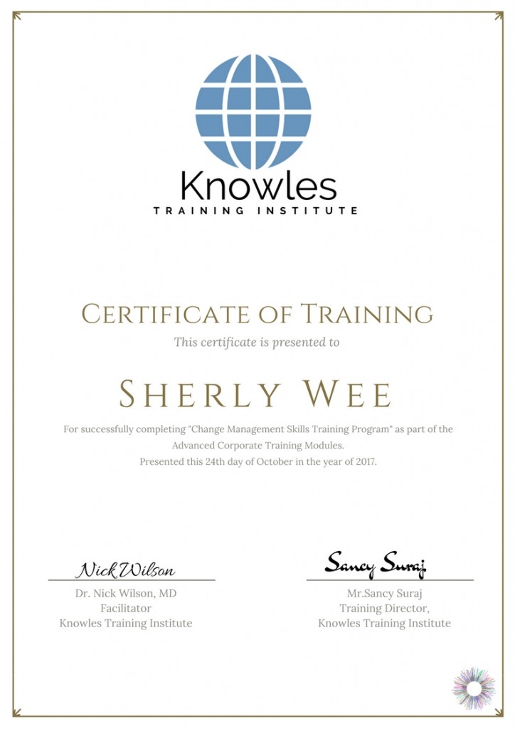 Certification For Change Management Skills Training Course in Denmark