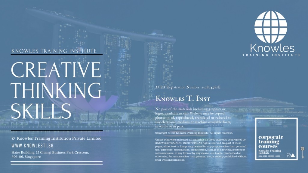 Creative Thinking Skills Course in Denmark