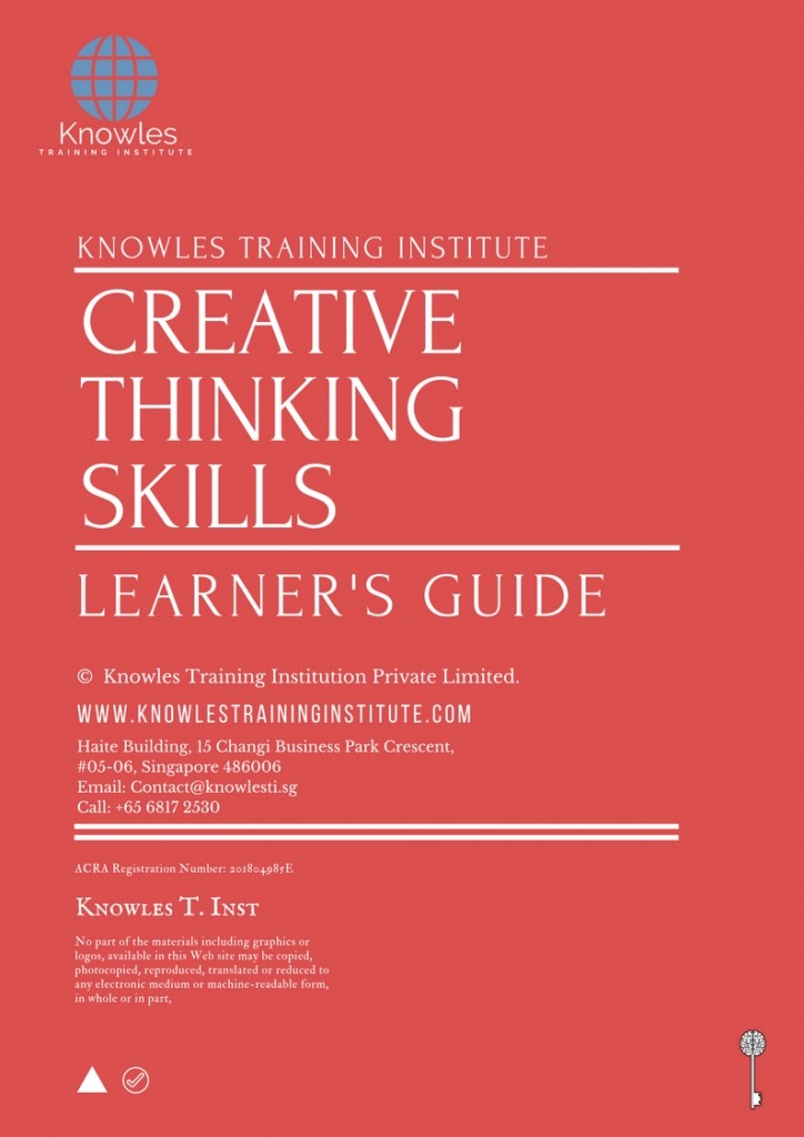 Creative Thinking Skills Learner’s Guide Training Course in Denmark