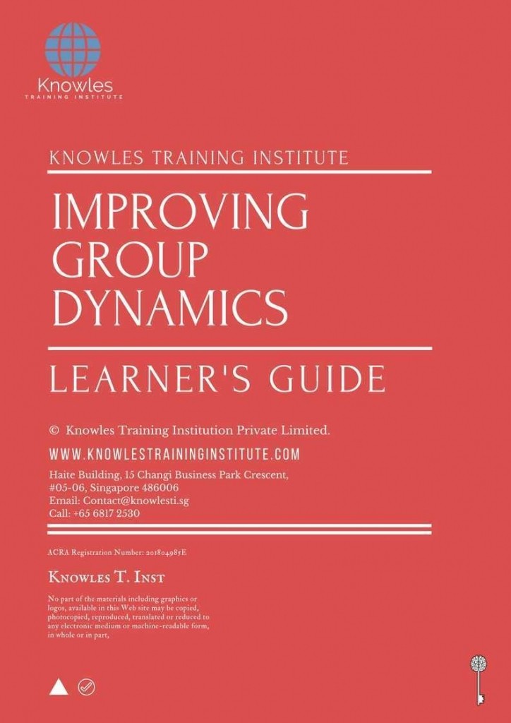 Improving Group Dynamics Training Course in Denmark Learner_s Guide