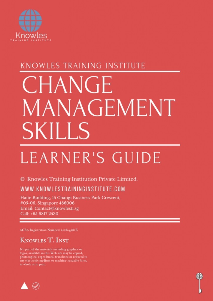 Learner’s Guide For Change Management Skills Training Course in Denmark