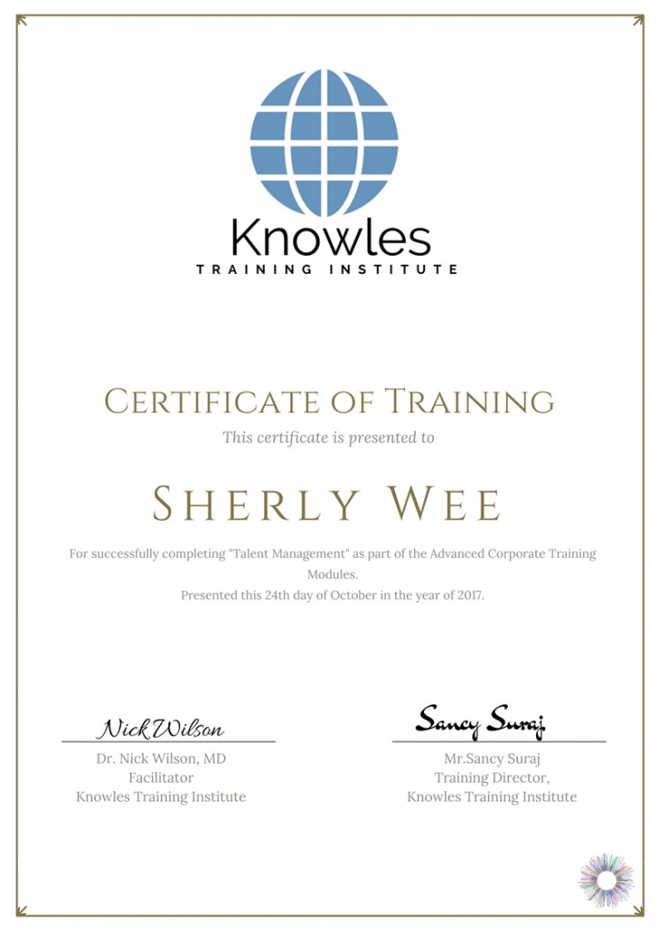 Talent Management Training Course in Denmark Certification
