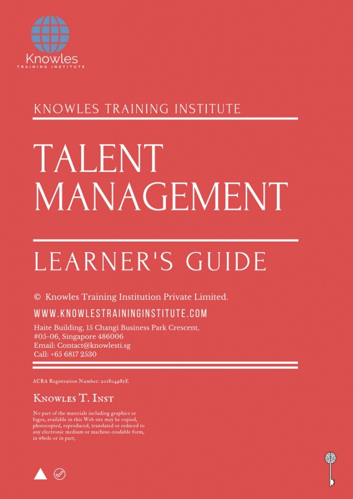 Talent Management Training Course in Denmark Presentation Slide Learner’s Guide