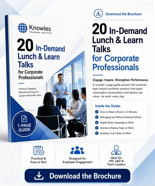 Corporate Lunchtime (Lunch & Learn) Talks in Denmark